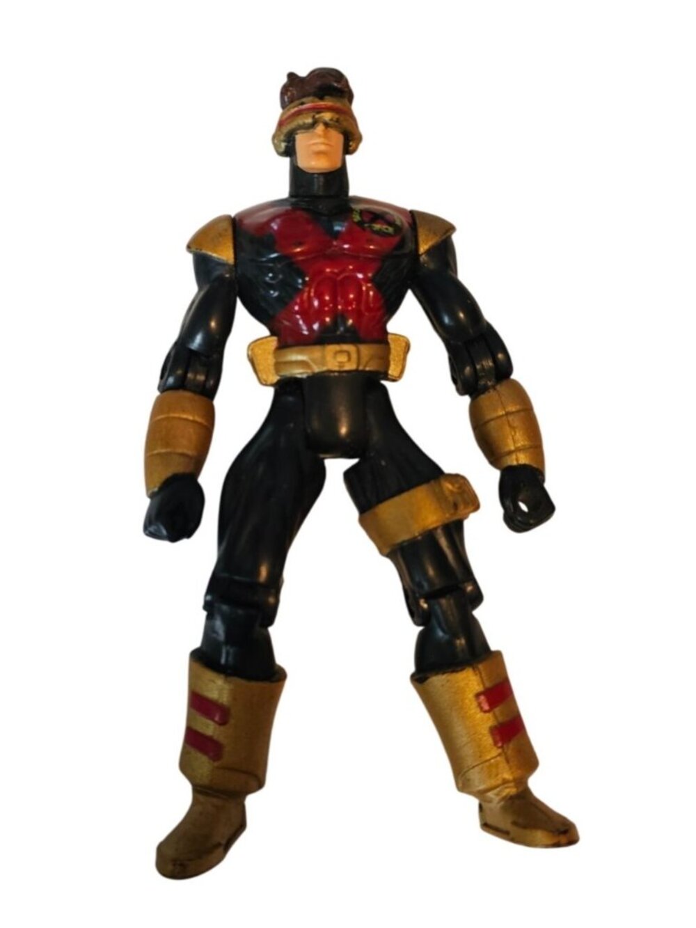 X-Men Secret Weapon Force Cyclops Action Figure Battle Blasters 1995 Toybiz 5"